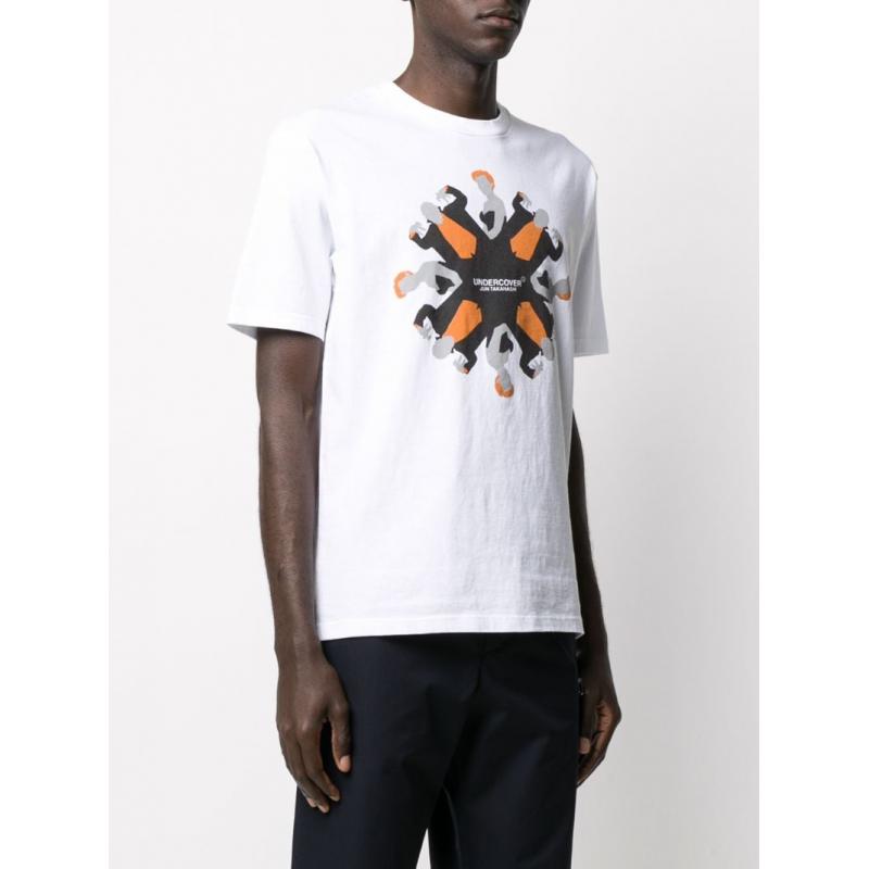 潮牌 包税7.5折代购 高桥盾男2020春季 undercover 新品 印花圆领t恤
