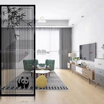 Bamboo Anconn Minimalist Art Glass Fashion Toilet Screen Partition Shoes Cabinet Genguan Background Aisle Mobile