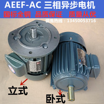 AEEF-AC Three-Phase Asynchronous Motor JINWEIYT370W550W750W1 1KW380V All Copper AC Motor