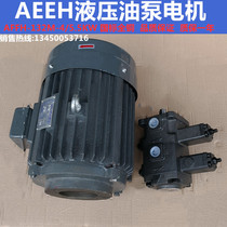 Hydraulic motor AEEH-132M5 5KW three-phase 380V internal shaft hydraulic motor VP-40-40-FA3 hydraulic pump