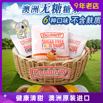 Australia Double D darbautie cane sugar free candy imported mint cool candy fruit Hard Candy Fudge Candy Candy
