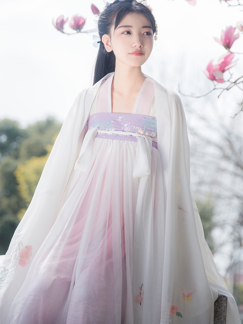 【云梦台】梨花渡原创汉服-我爱美搭搭