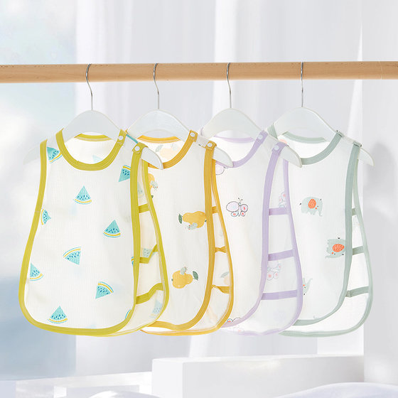 Baby vest pure cotton mesh hollow summer thin newborn suspender baby pipa shirt sleeveless belly protection top
Baby vest pure cotton mesh hollow summer thin newborn suspender baby pipa shirt sleeveless belly protection top