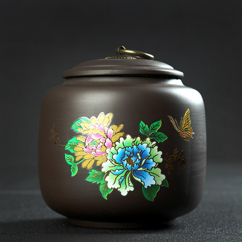 Is Yang, yixing purple sand tea pot pu 'er tea large pot seal pot of green tea auspicious tank storage tanks