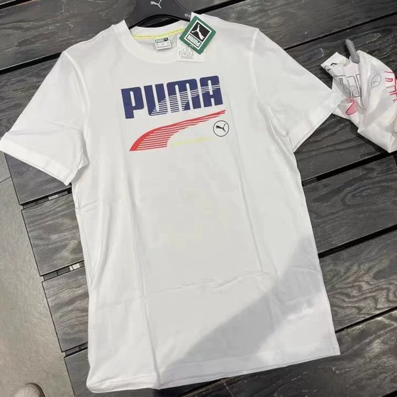 PUMA Puma men and women same summer round neck pure cotton T-shirt loose version sports short sleeves 532704-02
PUMA Puma men and women same summer round neck pure cotton T-shirt loose version sports short sleeves 532704-02