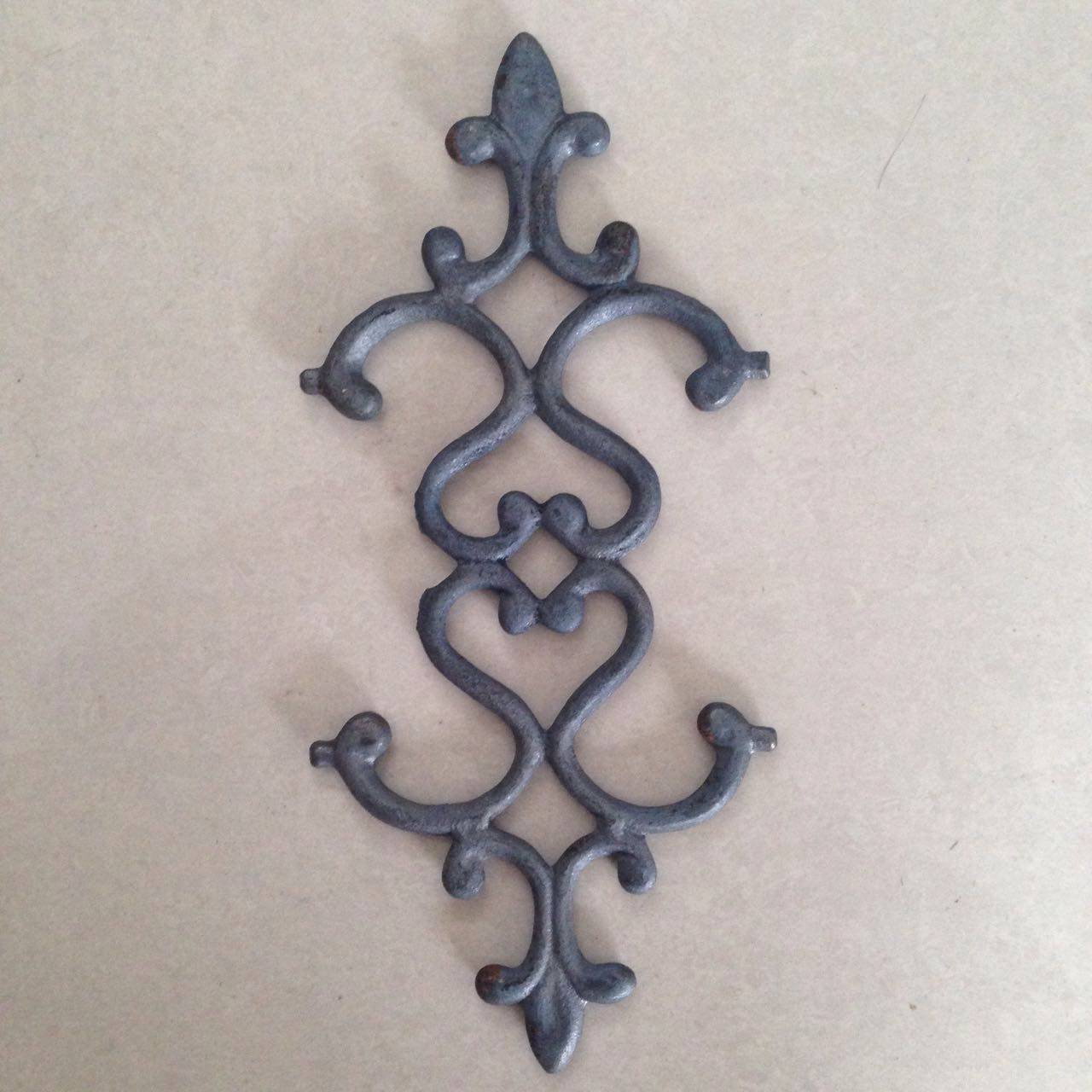 2公斤铁艺铁花 大门配件 铁艺锻打件 冲压花件 厂家直销26*