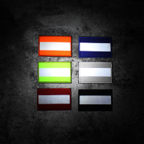 Multi-color spot eye-catching highlight reflective belt reflective strip velcro armband morale chapter outdoor riding safety bag stickers