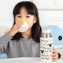 Fuguang cartoon thermos cup cute children Primary School students Water Cup children men portable direct drinking cup 304 food grade