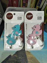 Ring silver hook HY0622 beat three board hair four board acrylic cute duck adhesive hook hook Hook free of punch 39