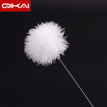 Ear scoop artifact Ear picking tool set Professional digging household goose feather stick ear hair advanced silver needle spoon steak