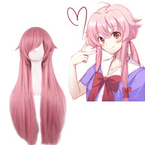 The second dimensional wig cos anime day is the future diary My wife has a long direct hair cosplay wig