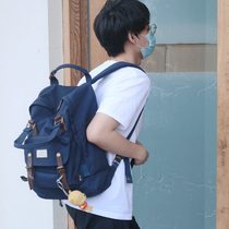 Doughnut Double Shoulder Bag Large Bag Blueberry Large Capacity Student New Product Cool Fields Hongjie Stars Same Backpack