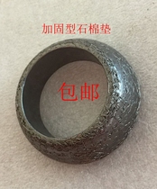 Three-wheeled motorcycle exhaust pipe connector cushion silencers reinforced with asbestos pad engine connector