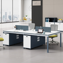 Desk Minimalist Modern Office Chairs Portfolio Office Furniture Staff Table Staff Station Screen Double Digits