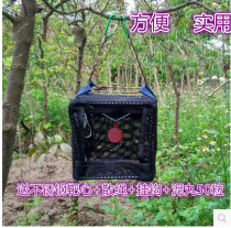 15cm mini target box slingshot exercises with full silencing double block cloth fight resistant foldable portable travel