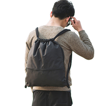 Drawstring shoulder bag Male fitness bag Female tide gym sports bag Outdoor short-term travel bag Female student