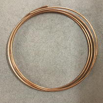 Air conditioning copper pipe T2 red copper coil thin wall copper pipe 6 * 0 5mm red copper pipe water cooled red copper pipe 6 * 5mm soft copper pipe