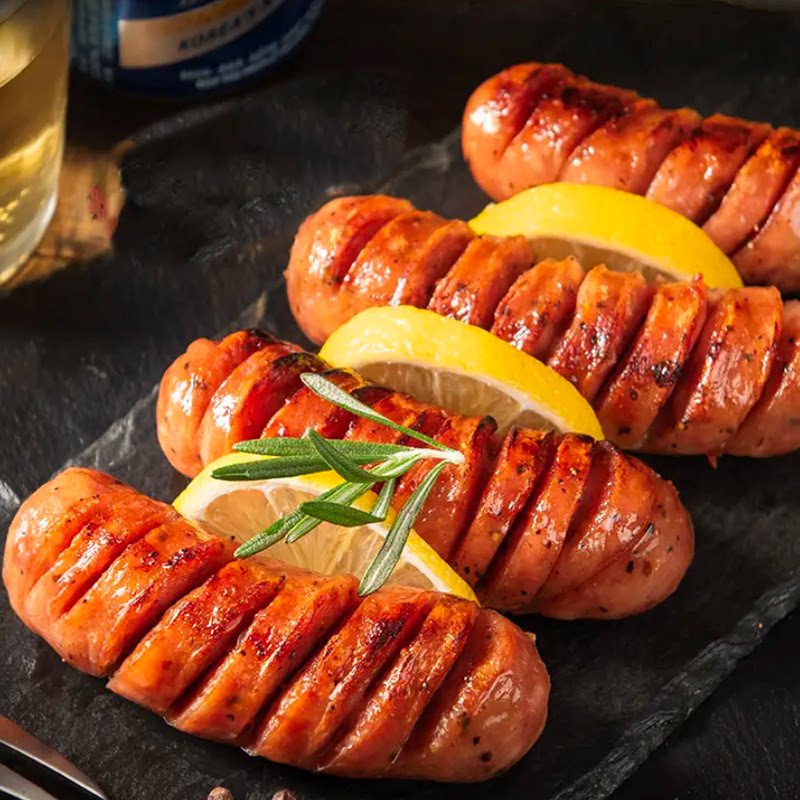 【食者道】黑胡椒火山石烤肠10根(热品库)