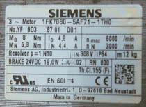 1FK7063-5AF71-1EB3 Servo Motor Bargaining