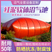 Pig farm biogas digester Large-scale pig farm septic tank reservoir household household New countryside full set of equipment gas storage bag