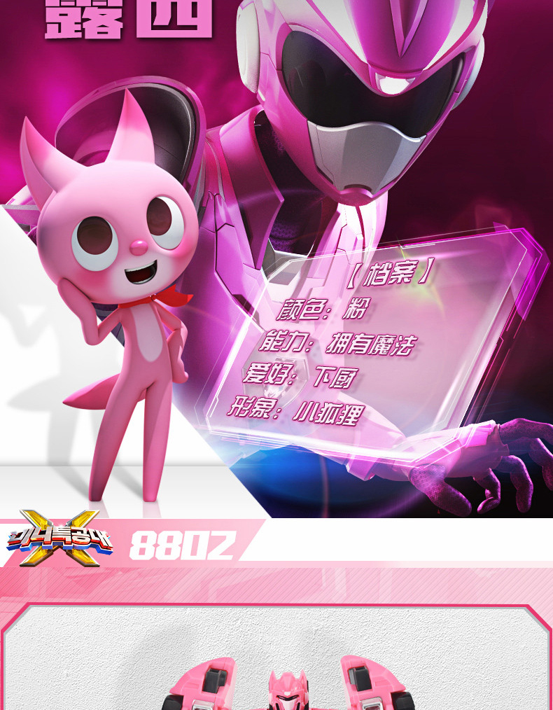 正版迷你特工队x特攻武器机器人玩具光之枪弗特露西塞米战警米米_桑妮