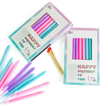 10 sets birthday rainbow candle creative birthday cake candle cake decoration baking candle