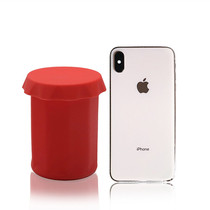 Silicone ice grid beverage quick-frozen large single hole ice Cup summer Cola frozen Cup food grade mold spot