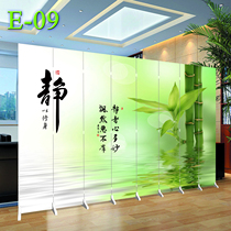 Screen partition Chinese hotel home mobile folding living room beauty salon office decoration porch folding screen