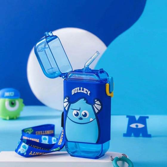 /Dis Children 's Water Cup 유치원 초등학교 학생 짚 컵 케틀 플라스틱 만화 휴대용 물병/ /Dis Children 's Water Cup 유치원 초등학교 학생 짚 컵 케틀 플라스틱 만화 휴대용 물병/