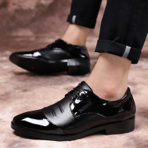Large number 45 widening 46 youth British pointed leather shoes 47 mens business casual shoes special size 48 mens shoes