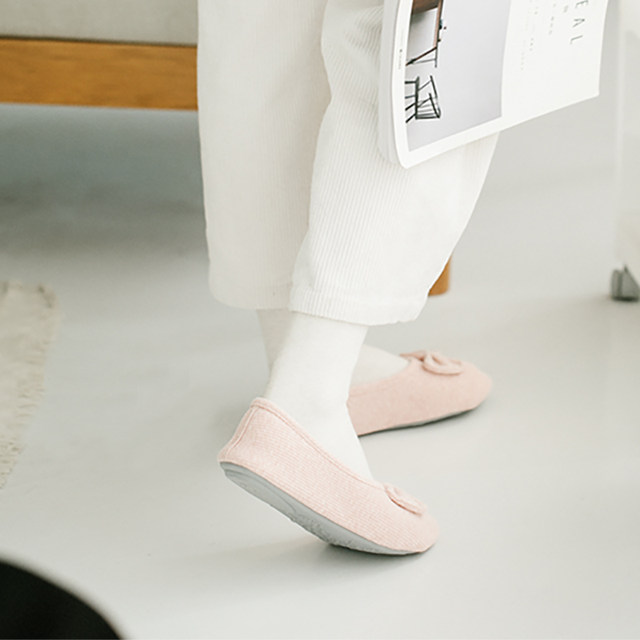 ເກີບກັກຕົວຫຼັງເກີດໃນລະດູໃບໄມ້ປົ່ງ ແລະ ດູໃບໄມ້ລົ່ນ ເກີບທ້ອງອ່ອນຫຼັງເກີດຫຼັງເກີດລະດູໃບໄມ້ປົ່ງ ແລະລະດູຮ້ອນ ຖົງບາງໆ heel non-slip maternity slippers breathable