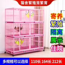 New cat cage cat house breeding breeding cage cat breeding cage cat breeding cage display cage cat Villa pet foster hospitalization cage