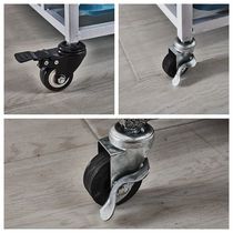 Cat cage wheel dog cage wheel 10 buckle universal wheel 8 buckle universal wheel with brake does not hurt floor caster