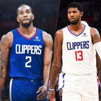 Basketball suit suit custom Clippers Paul George No 13 Leonard No 2 jersey game vest shorts