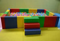 New soft ball pool ocean ball pool safety fence game pool square ball pool children naughty Castle soft sand pool