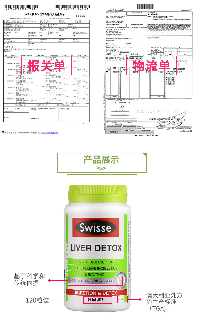 【限时】澳洲swisse奶蓟草片营养片加班熬夜 120粒_优惠购