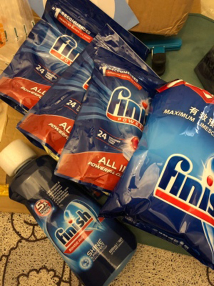finish洗碗粉洗碗机专用亮碟洗涤剂