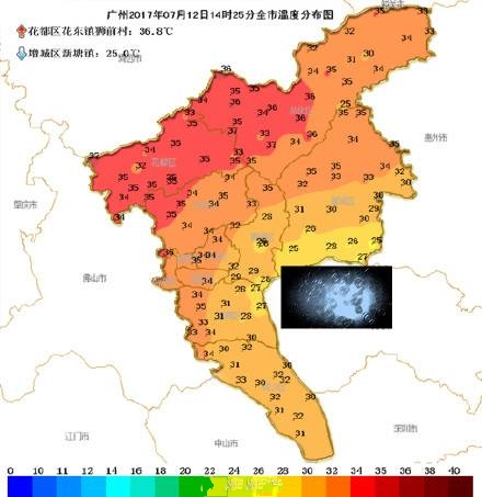 广东高温和暴雨一同预..