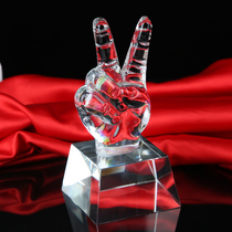 Rain Hin YUXIN Crystal Customized Trophy Lettering Enterprise Prize Souvenir Spot Basic Series Triumph Trophies