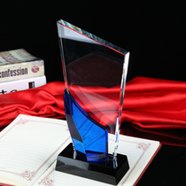 Creative Crystal Trophy medals Custom Authorised Cards Franchise Cards Awards Making Lettering Lettering