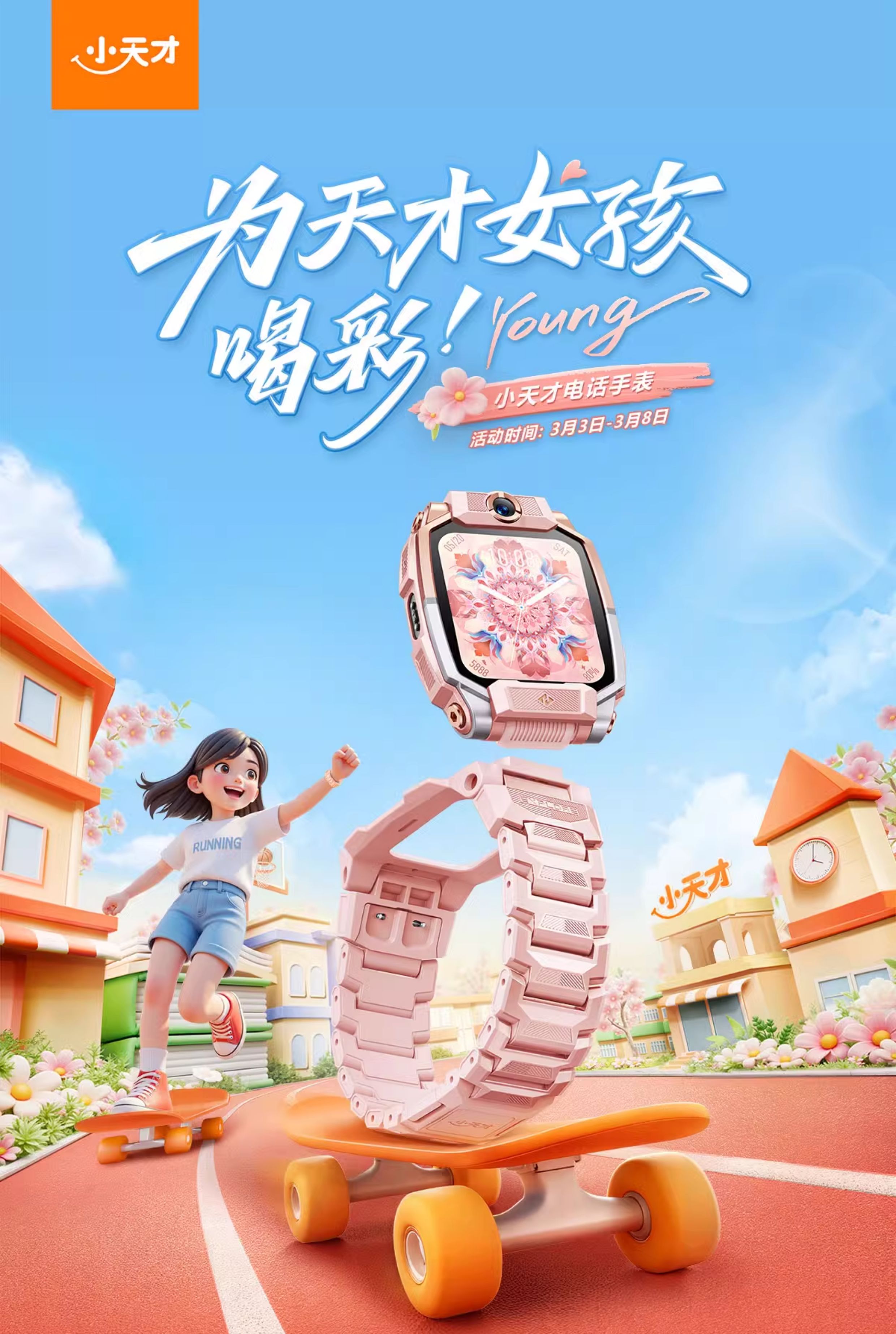 小天才电话手表z6pro儿童智能手表z8a男女防水定位中小