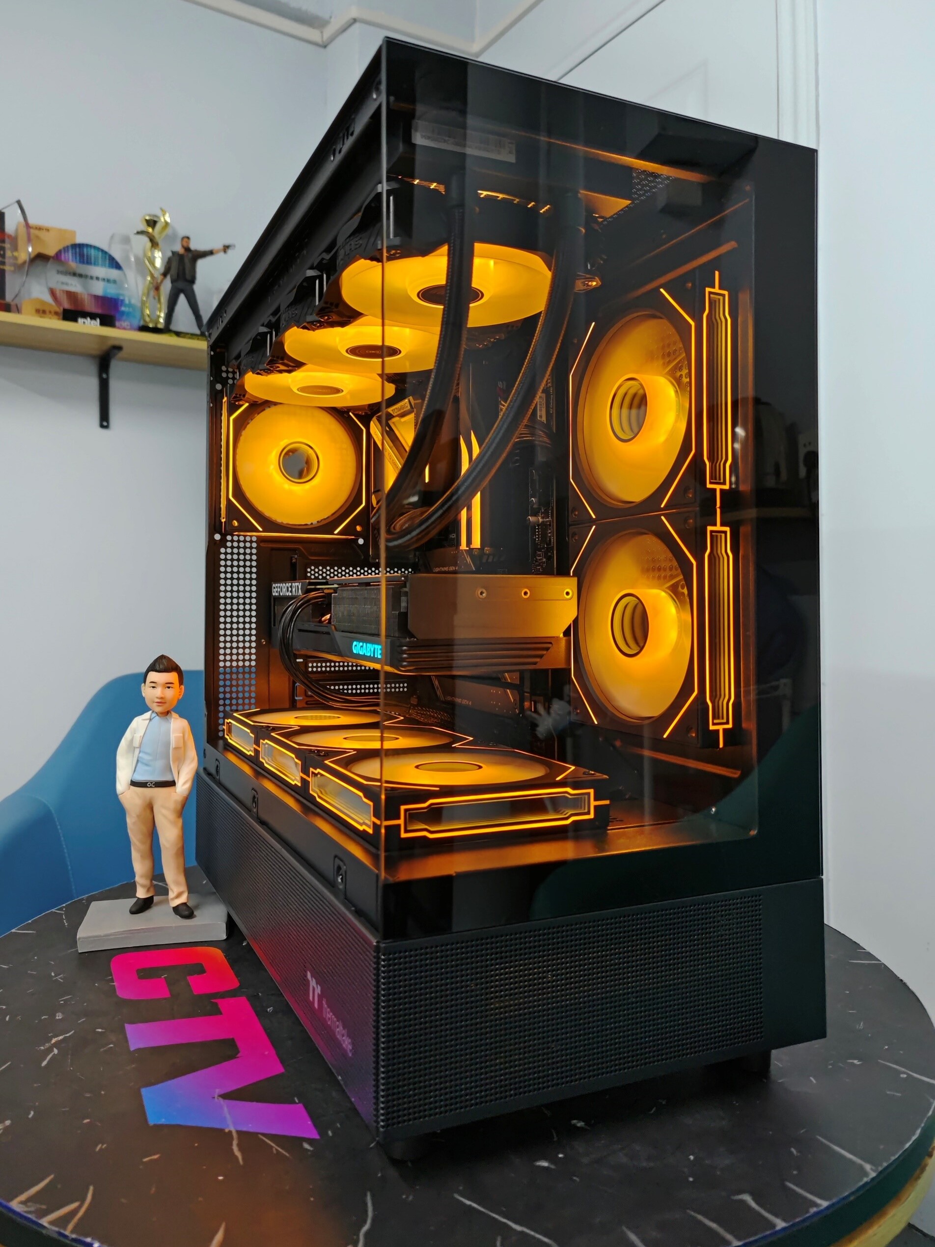 14700kf+4080s 黑悟空影视级画质游戏电脑