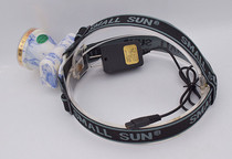 Small Sun H101 super bright 100W diving small ultra light head mounted charging strong light waterproof lithium battery headlight miner lamp