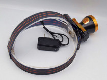 Rain light 320 super bright LED small 40W lithium battery headlight Night fishing light Waterproof outdoor emergency head-mounted mine light