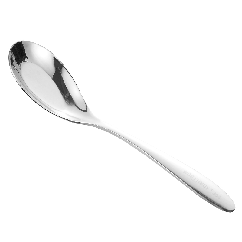 Ward (304 stainless steel spoon, creative household spoon, spoon, small spoon to eat children long handle cutlery