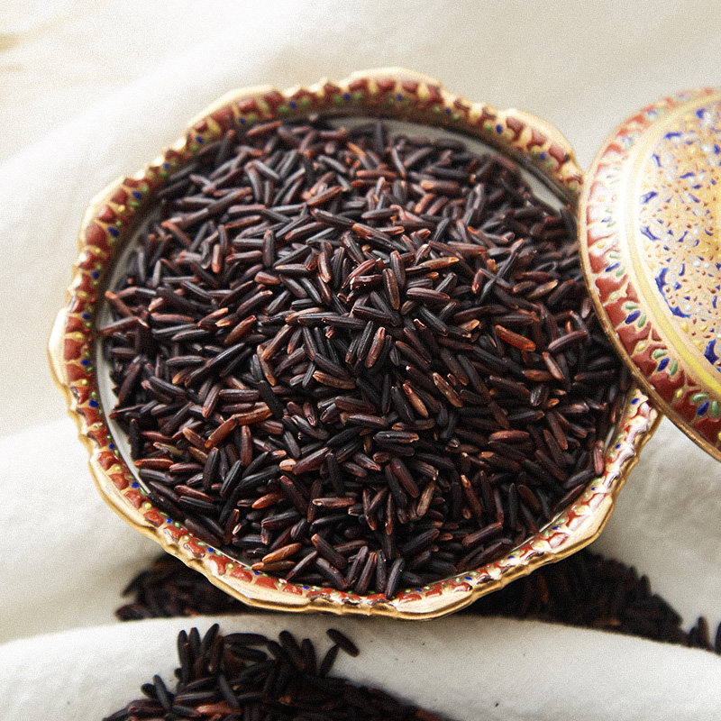 【王家粮仓】泰国原装进口黑莓果米