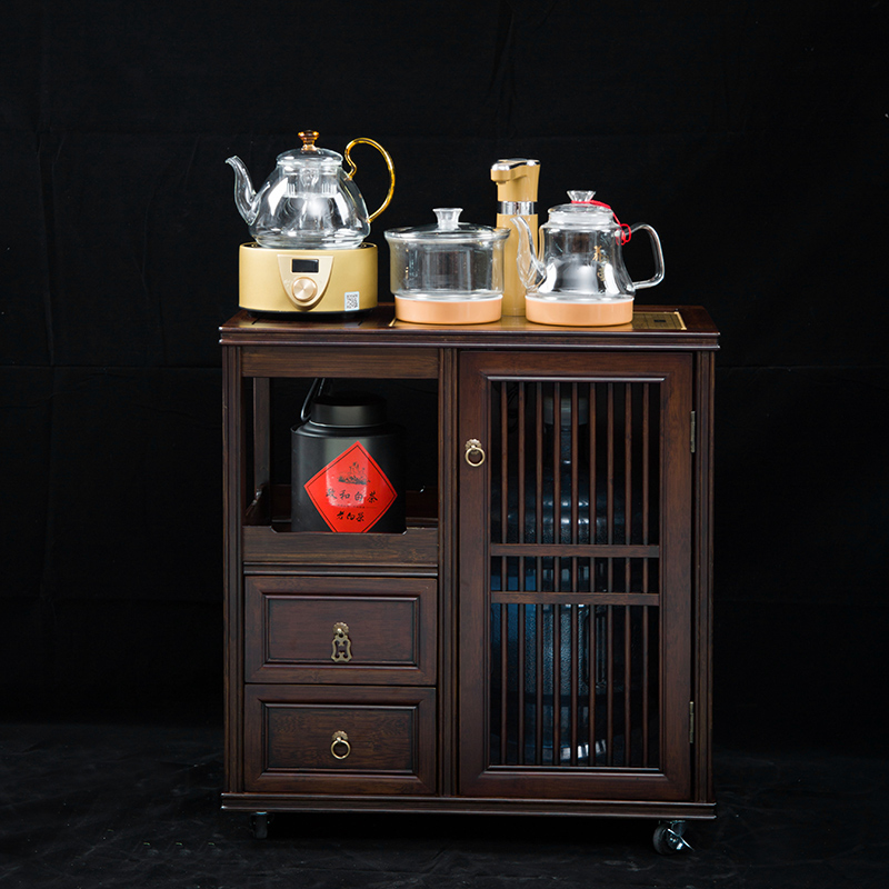 Hong bo acura retro walnut tea edge ark, household kung fu tea tea tea water tanks of tea machine zero