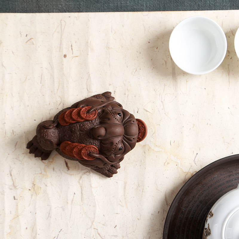 Hong bo acura ceramic tea pet furnishing articles play pet boutique creative violet arenaceous tea tea tea accessories