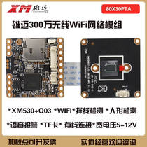 Xiongmai 3 million wireless WiFi hotspot network modules speech SD card 5V-12V voltage ICSEE dual light source