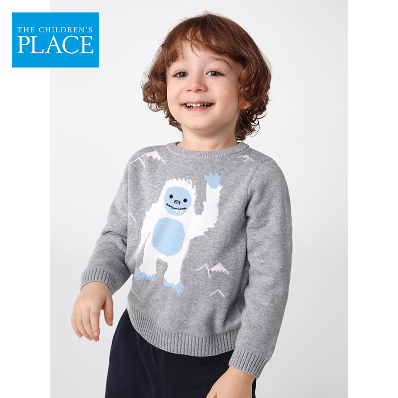 美国  The Children’s Place 全棉 中小童加厚保暖毛衣针织衫 天猫优惠券折后￥69包邮（￥189-120）90~120码3色可选